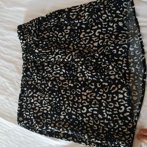 Blu Pepper faux wrap skirt
